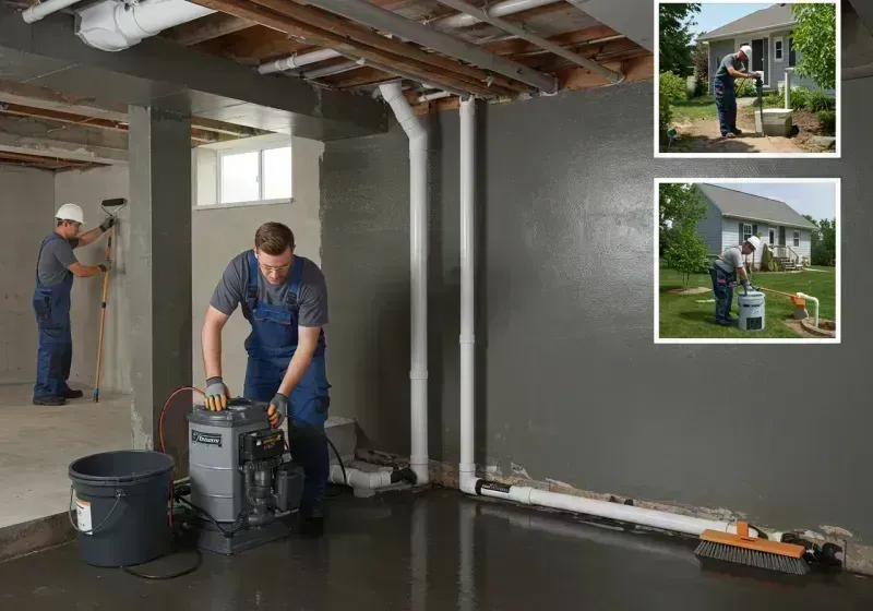 Basement Waterproofing and Flood Prevention process in Paris, KY